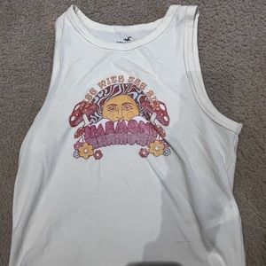 HOLLISTER Cream Sunshine Tank